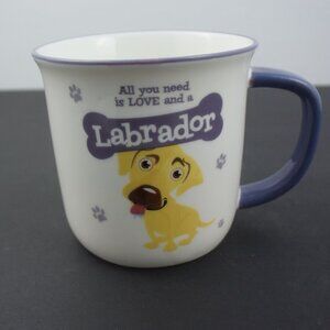 Labrador Retriever Mug "All You Need is Love and a Labrador" Coffee Tea Cup